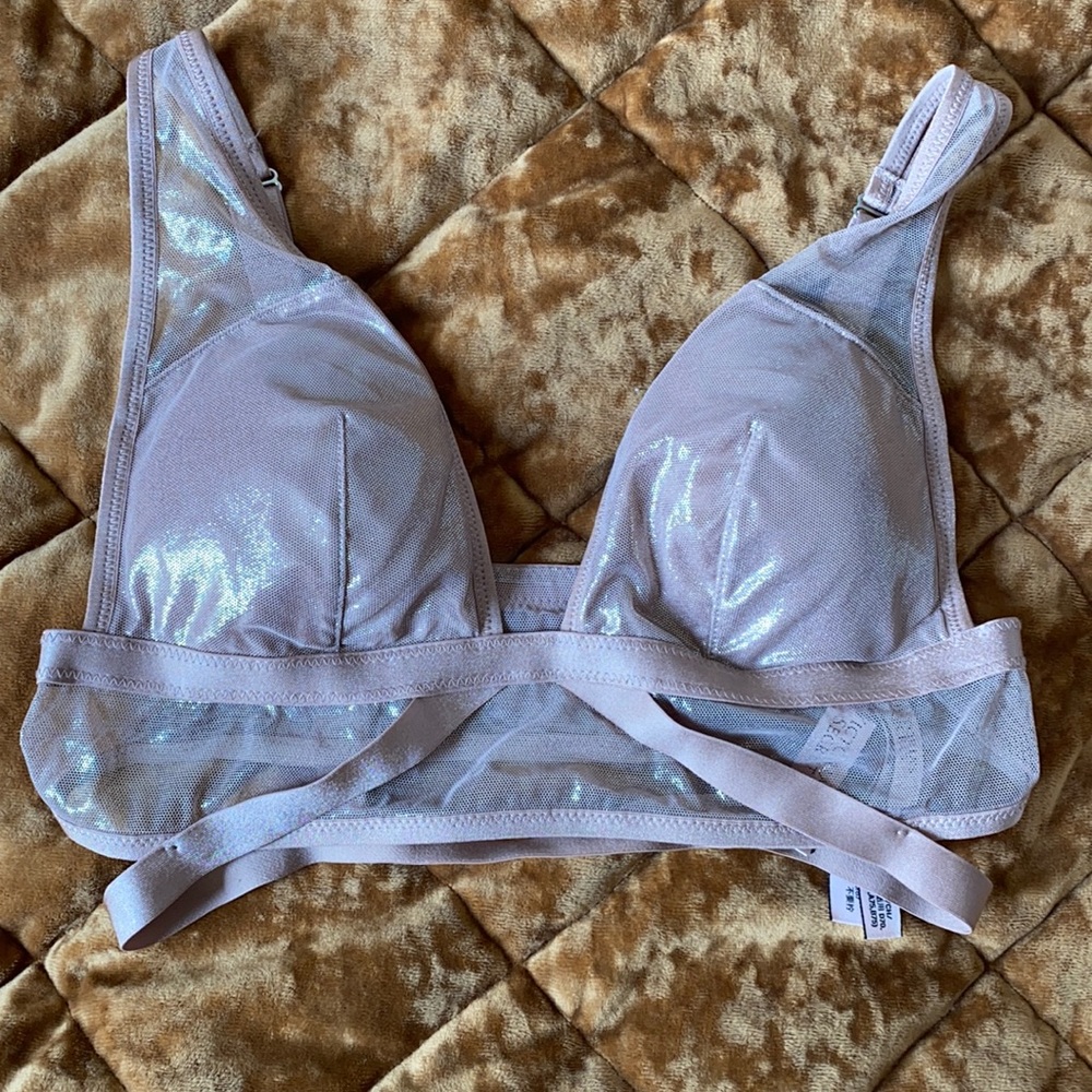 Shiny Pink Bralette